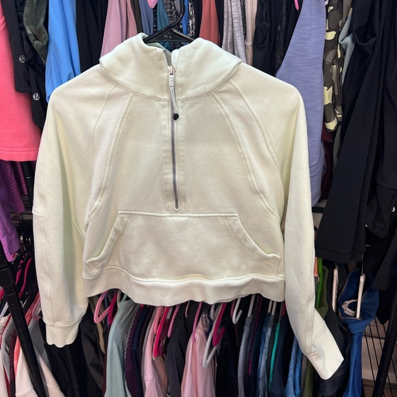 lululemon athletica Tops - 26. Lululemon Xs/s mint green scuba hoodie